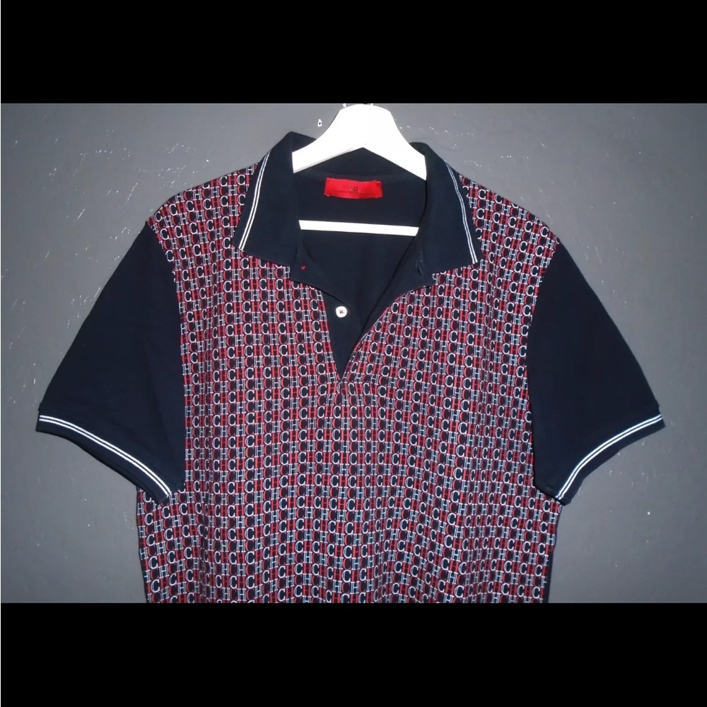 NWT’s Carolina Herrera Polo Shirt Men’s Size Medium - Picture 4 of 8